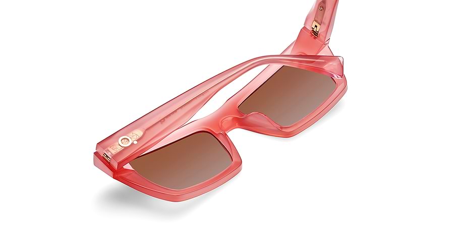 Das Bild zeigt die Sonnenbrille EPIC CO von der Marke Etnia Barcelona in rosa.